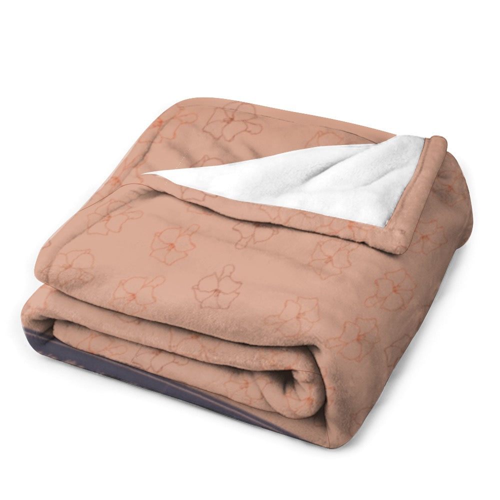 Puakenikeni Flannel Blanket