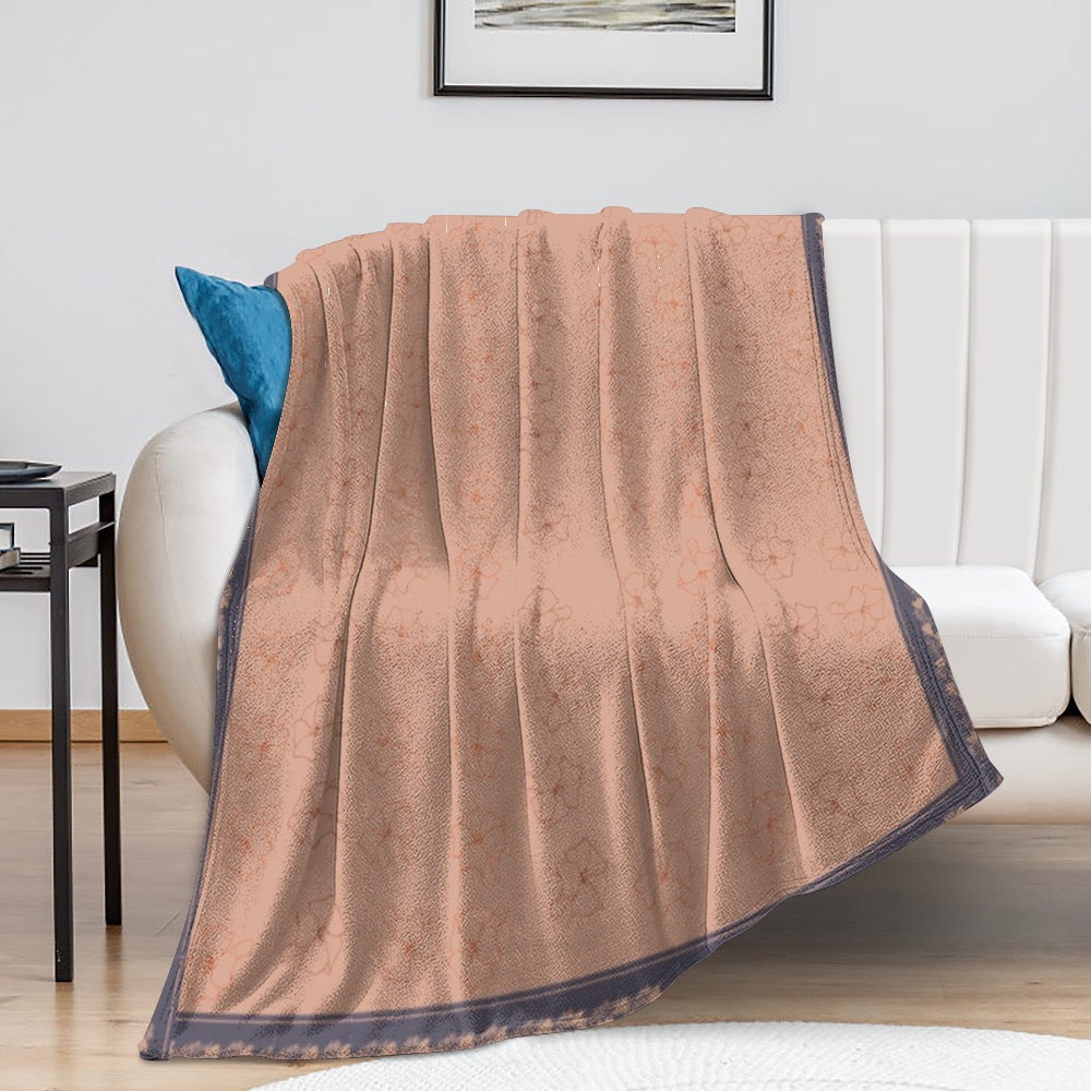 Puakenikeni Flannel Blanket