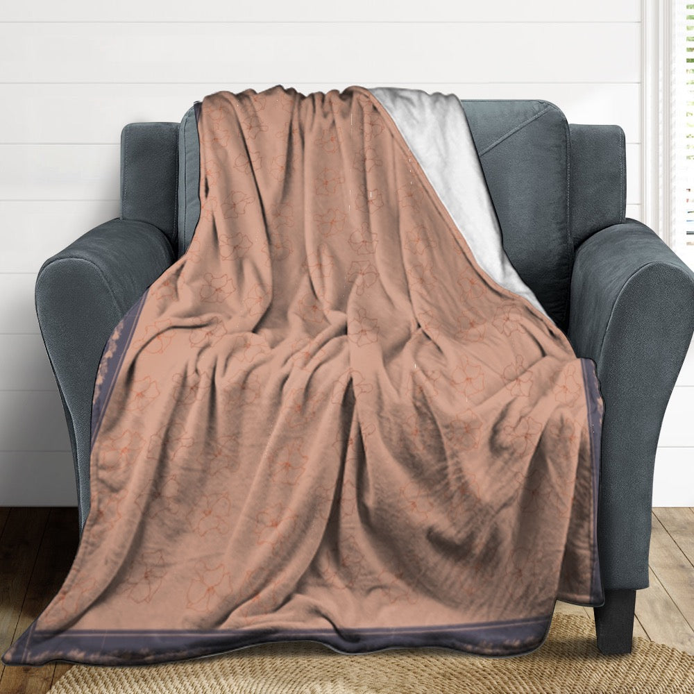 Puakenikeni Flannel Blanket