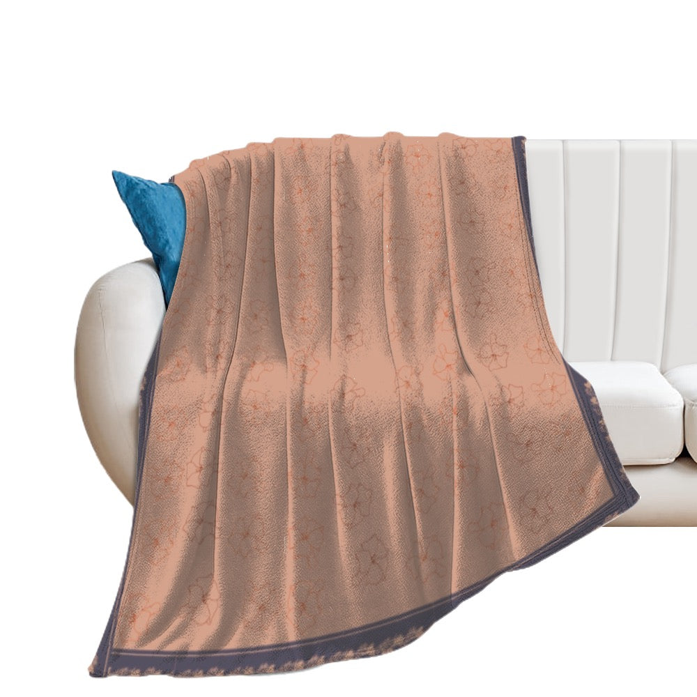 Puakenikeni Flannel Blanket