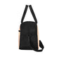 Tropical Floral Tote And Cross-body Travel Gym Bag