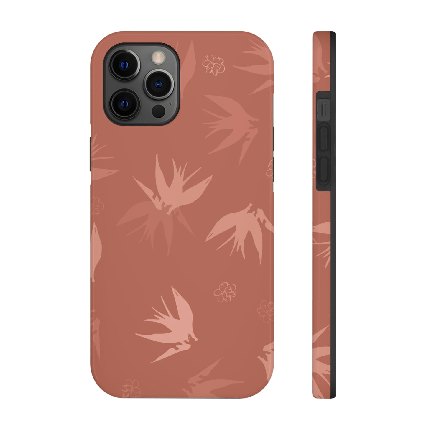 Tropical Flower Tough Phone Cases