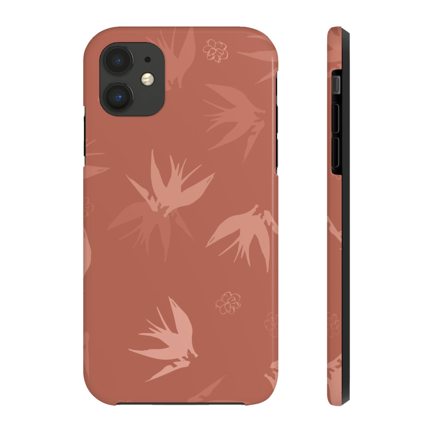 Tropical Flower Tough Phone Cases