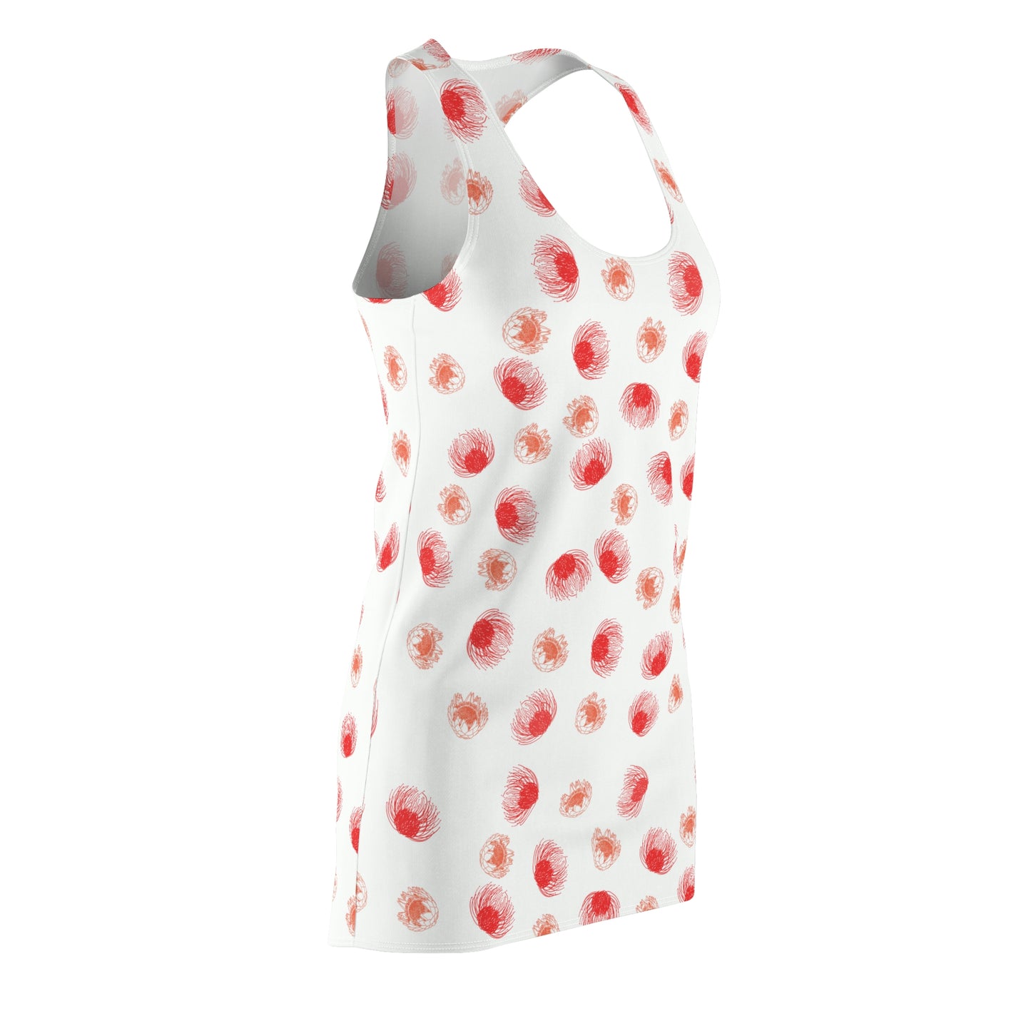 Pincushion Protea Racerback Dress