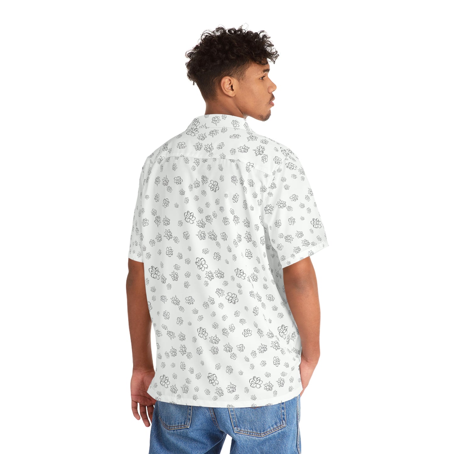 Pikake Aloha Shirt with Pocket