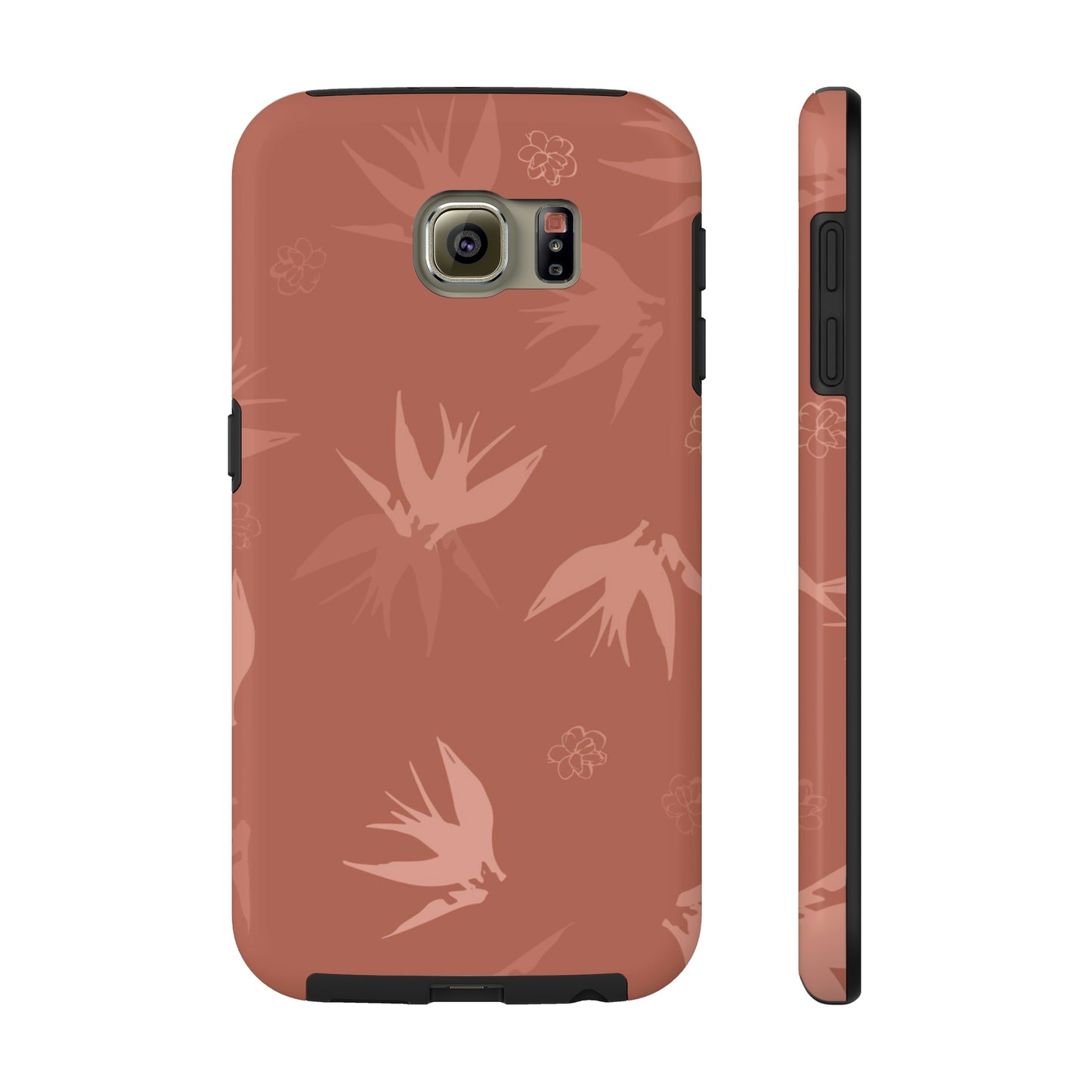 Tropical Flower Tough Phone Cases