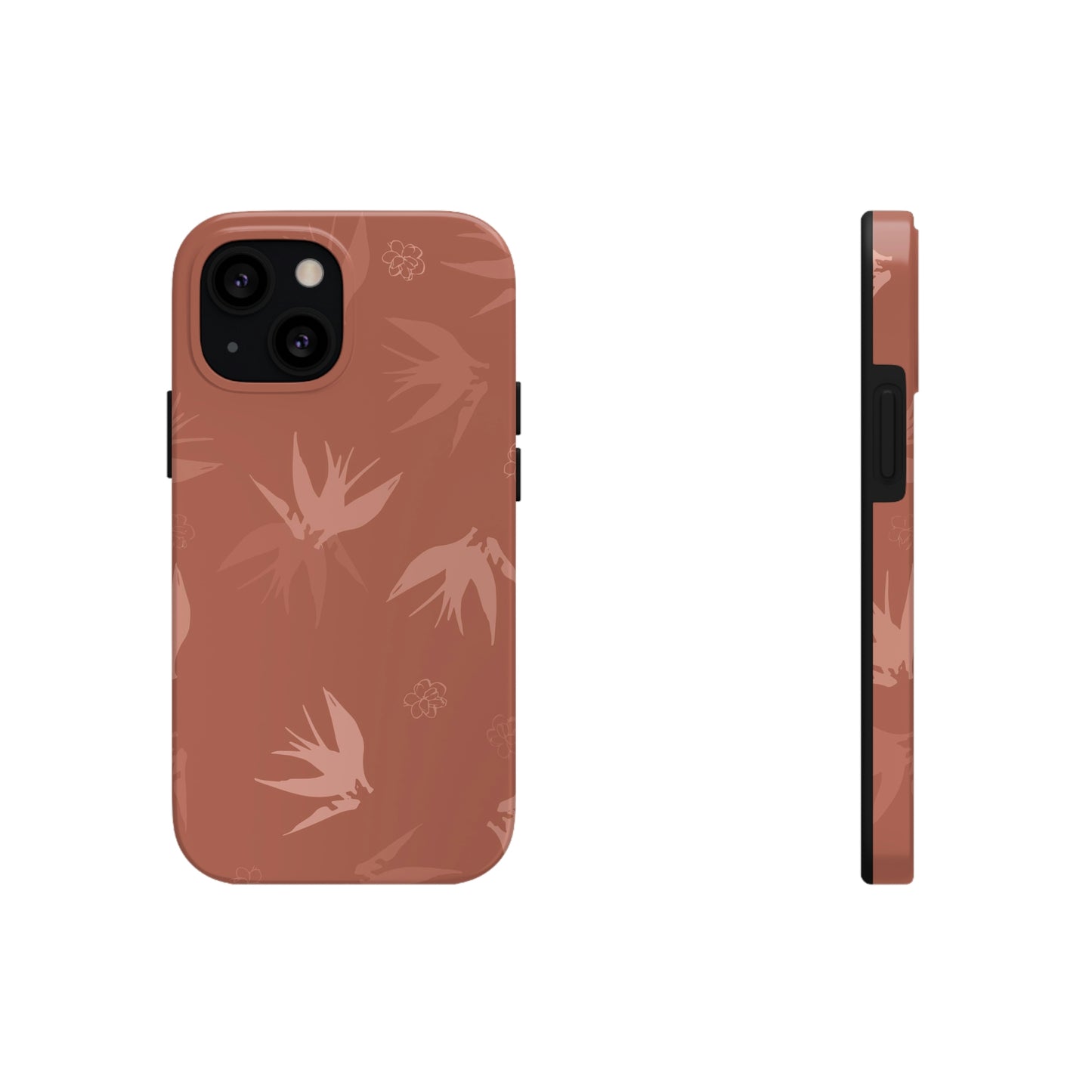 Tropical Flower Tough Phone Cases