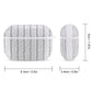 Black and white Pikake Rose Apple AirPods Pro Headphone Cover