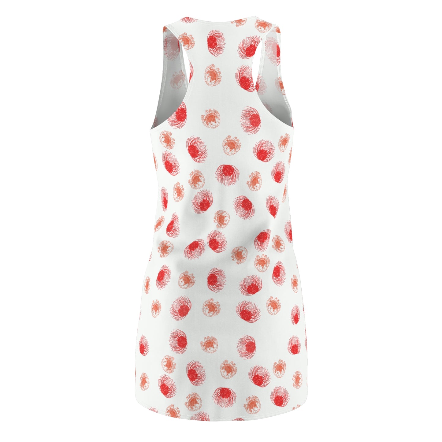 Pincushion Protea Racerback Dress