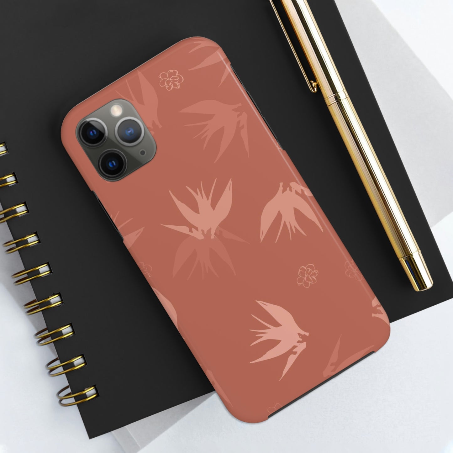 Tropical Flower Tough Phone Cases