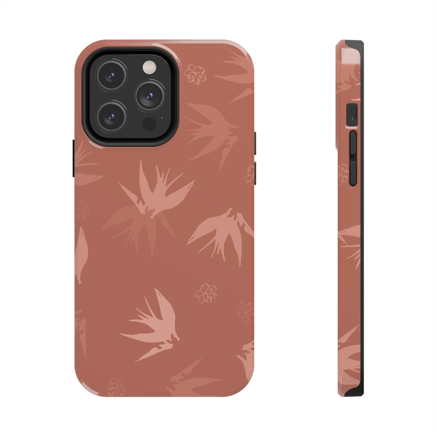 Tropical Flower Tough Phone Cases