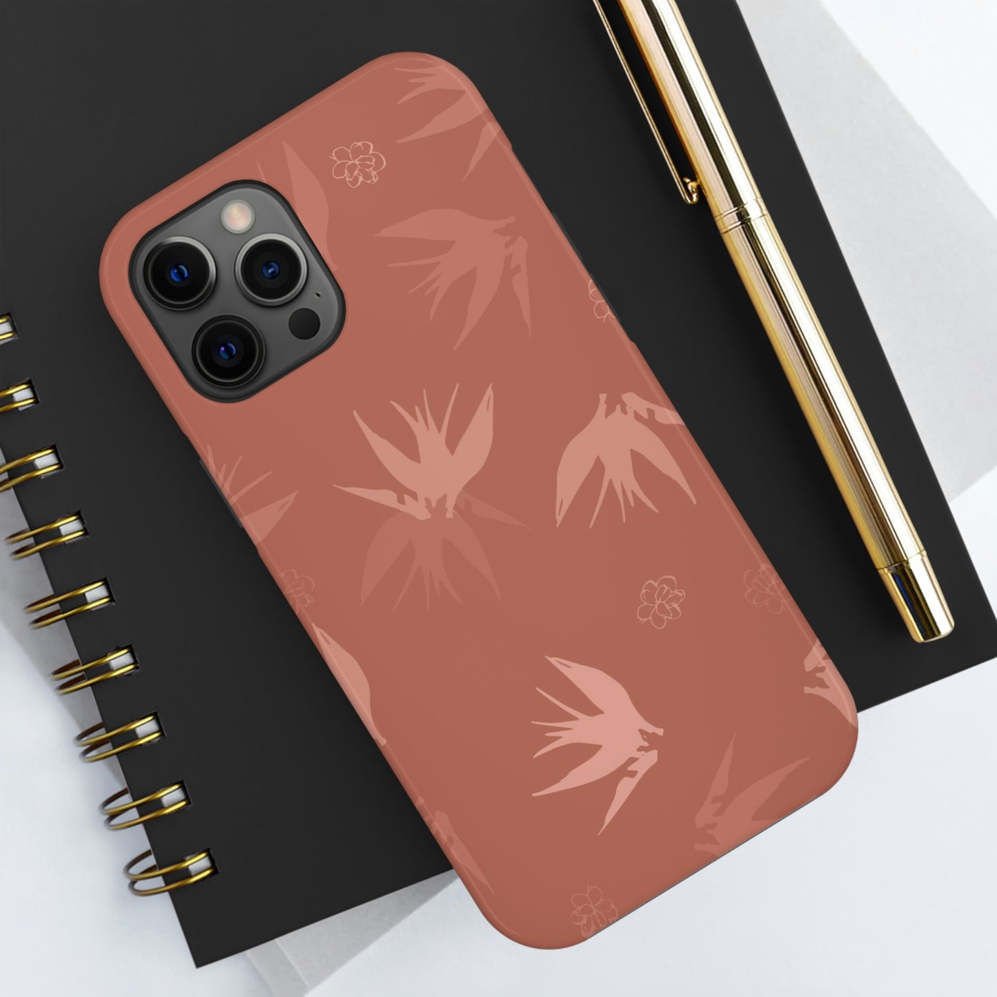 Tropical Flower Tough Phone Cases