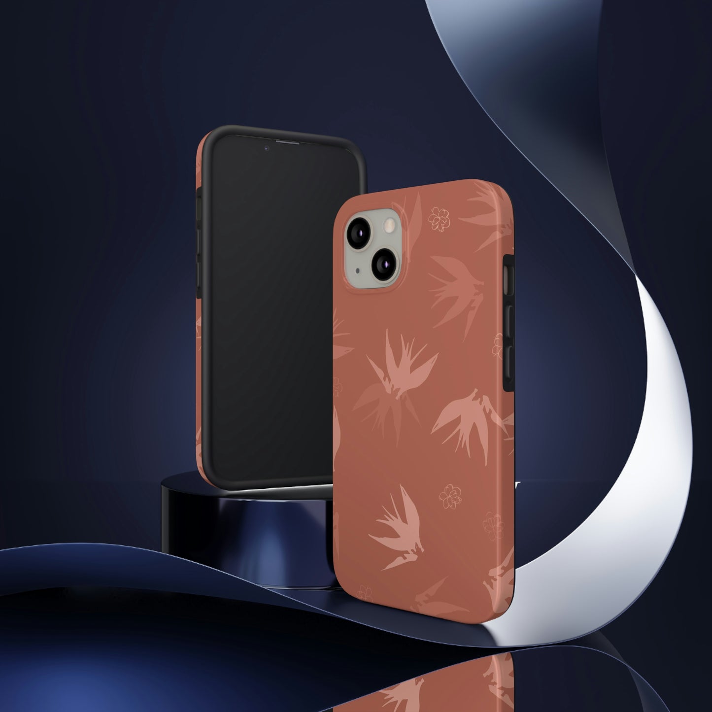 Tropical Flower Tough Phone Cases