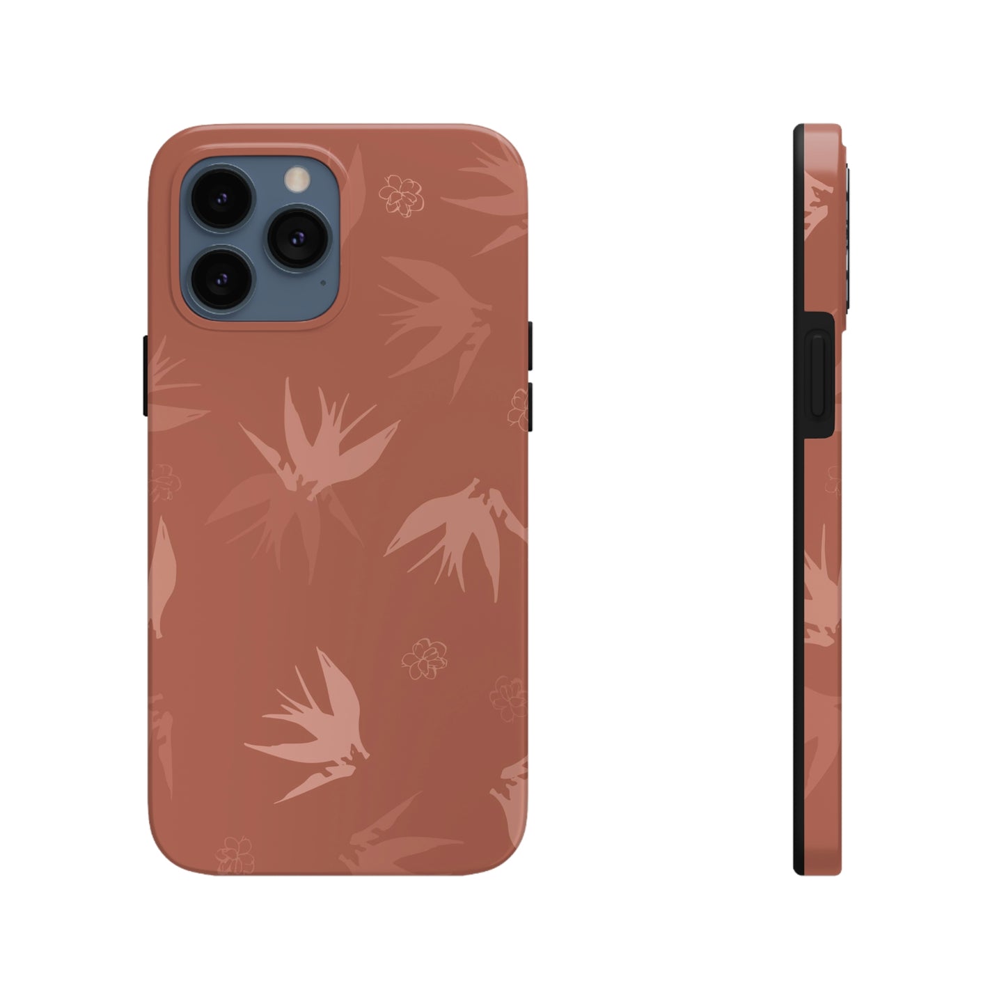 Tropical Flower Tough Phone Cases