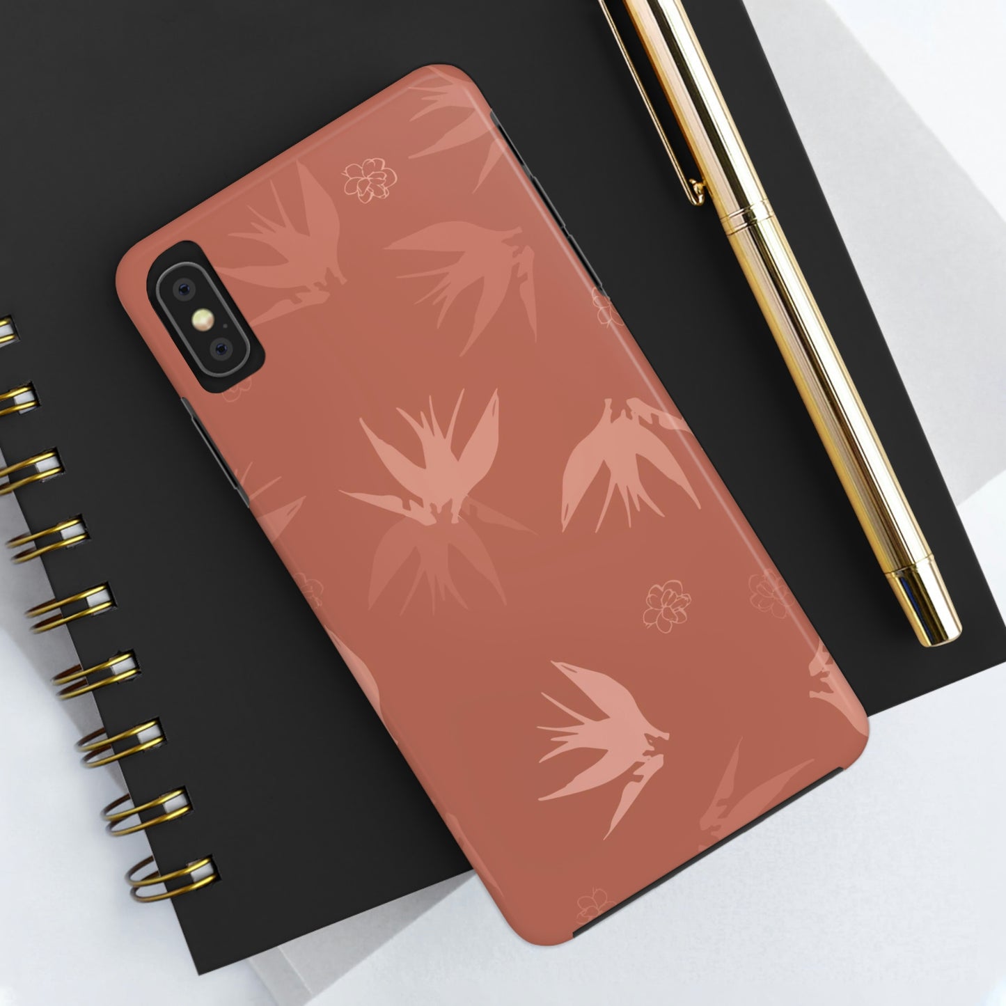 Tropical Flower Tough Phone Cases