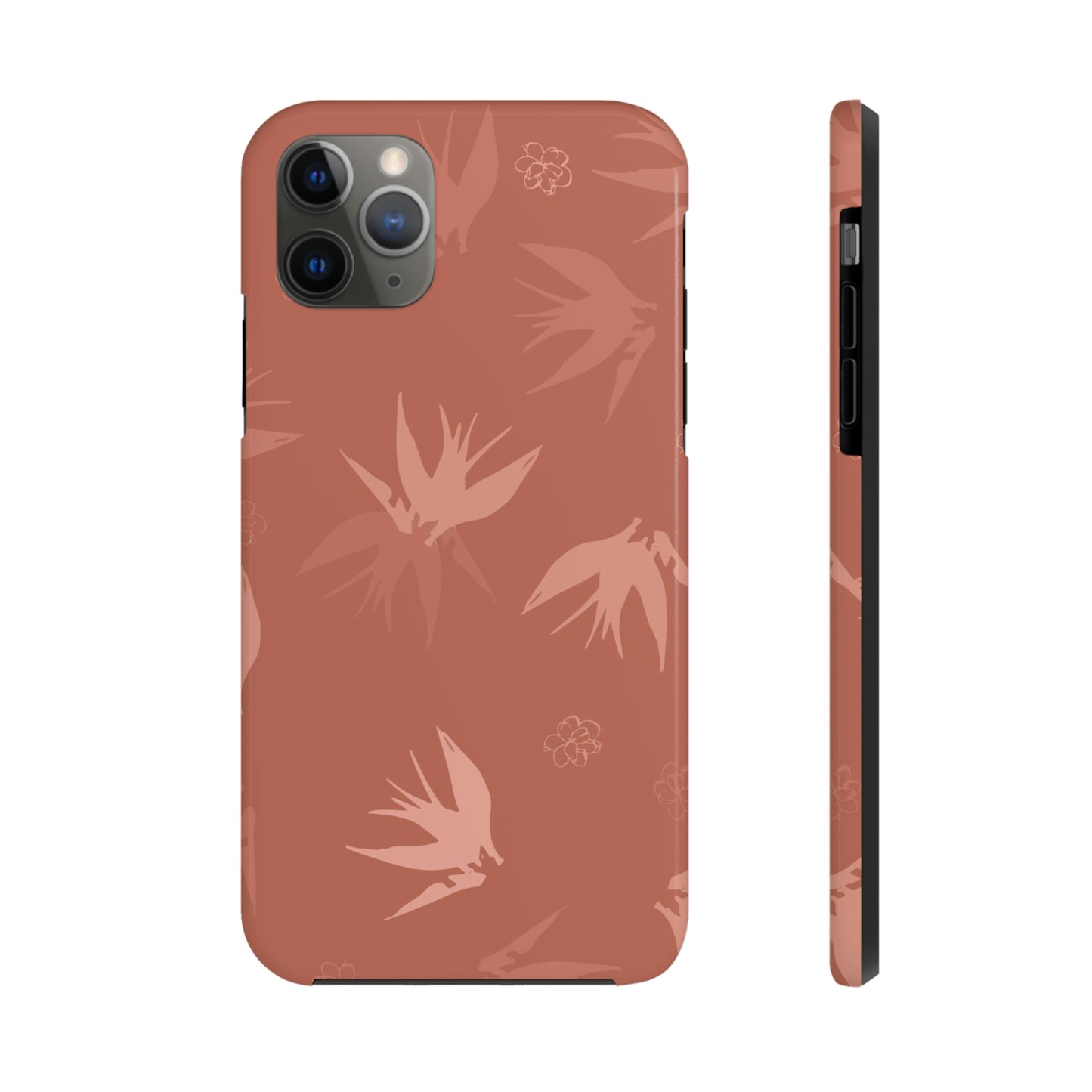 Tropical Flower Tough Phone Cases