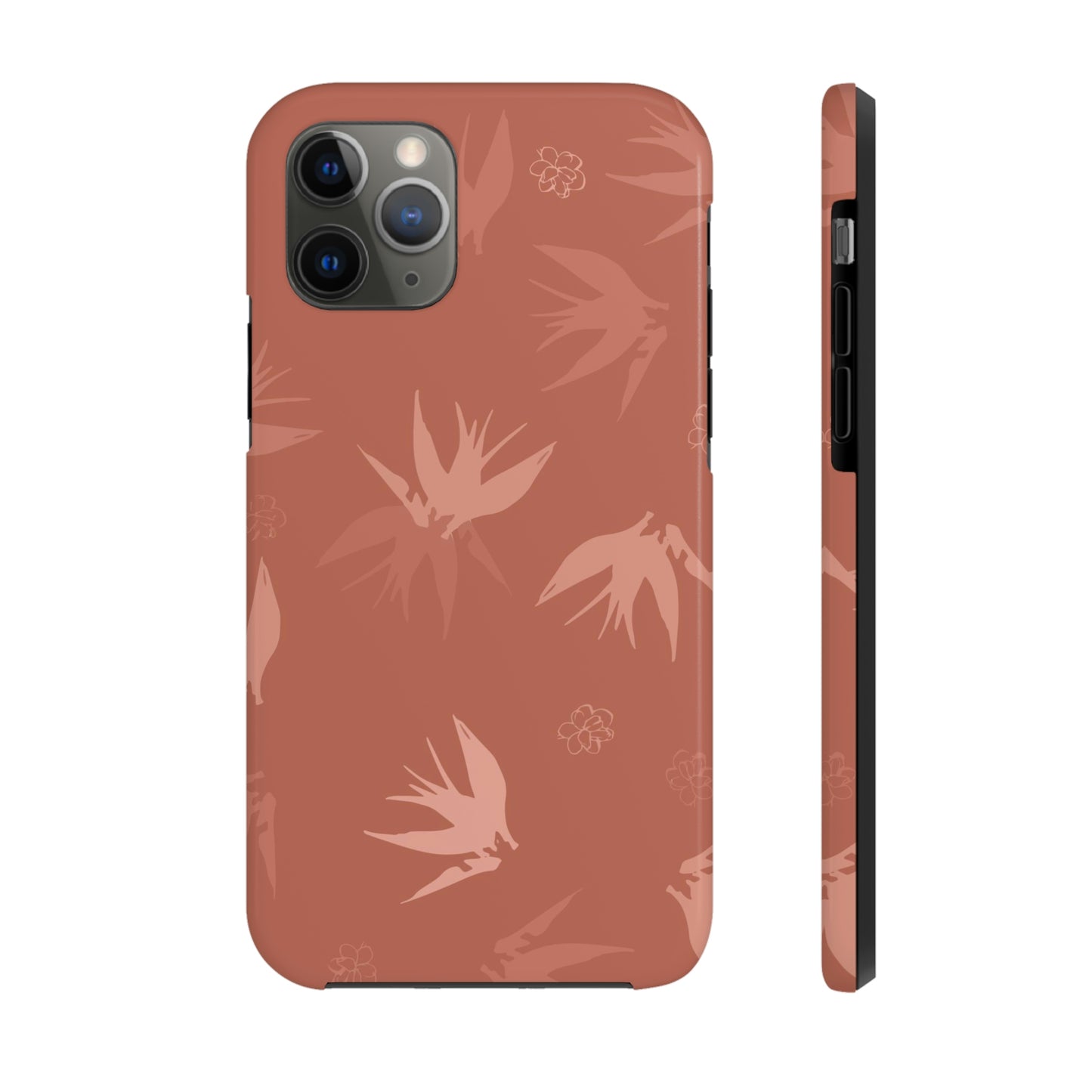 Tropical Flower Tough Phone Cases