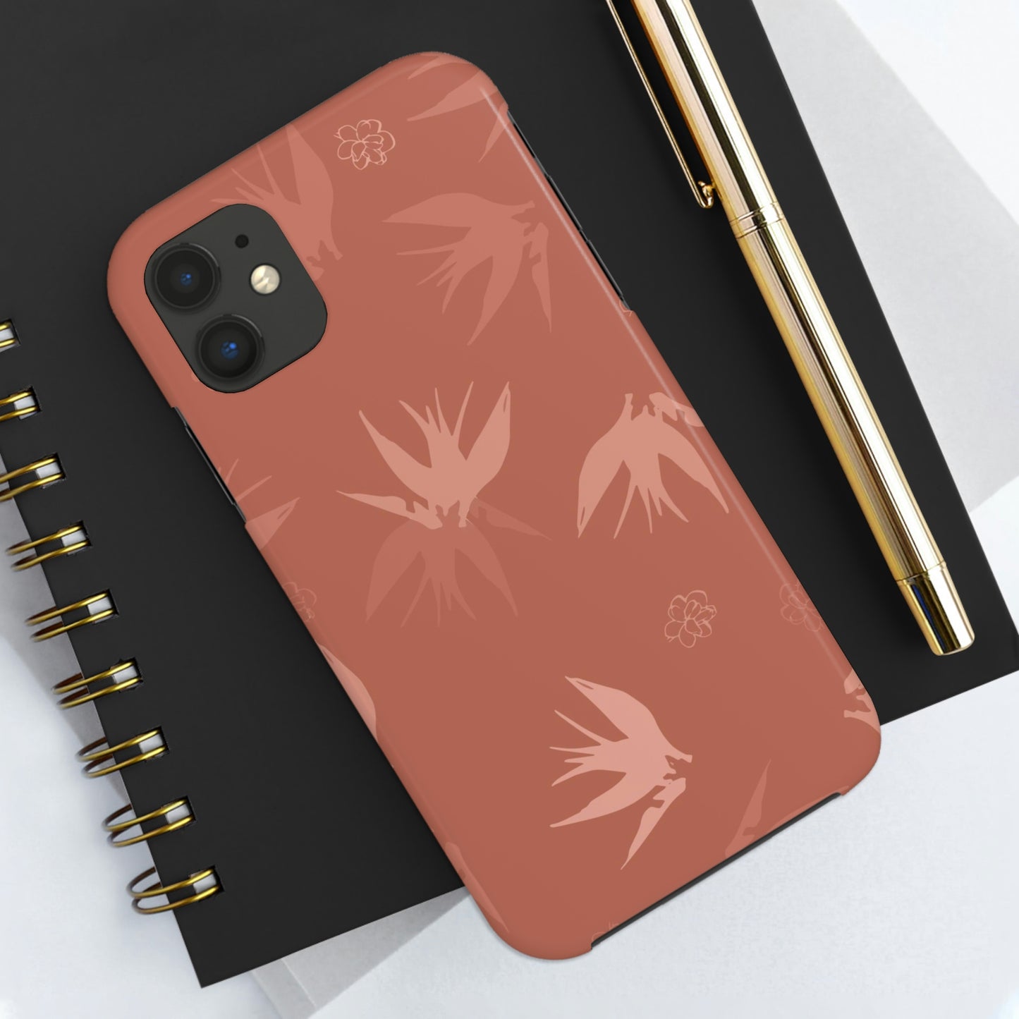 Tropical Flower Tough Phone Cases