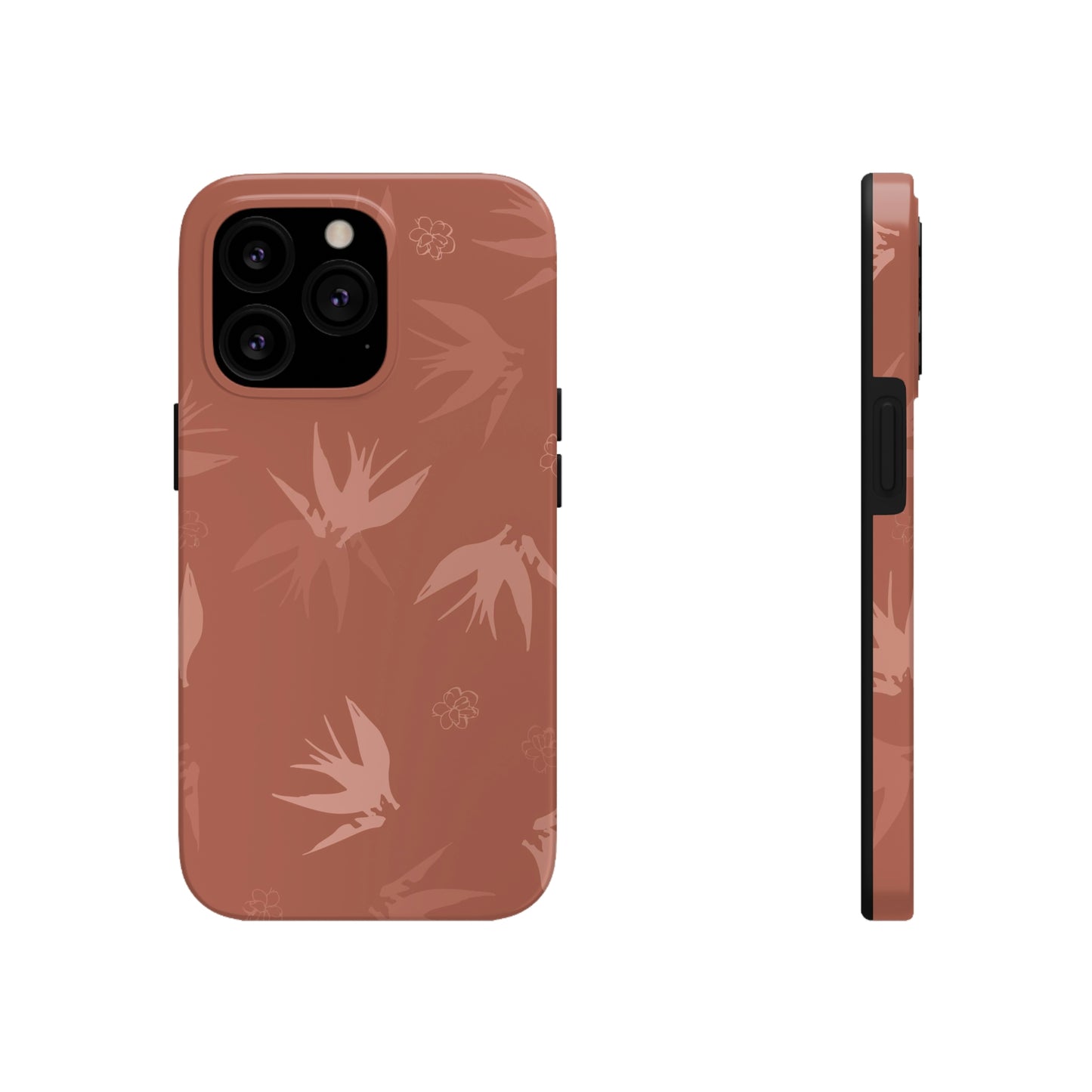 Tropical Flower Tough Phone Cases