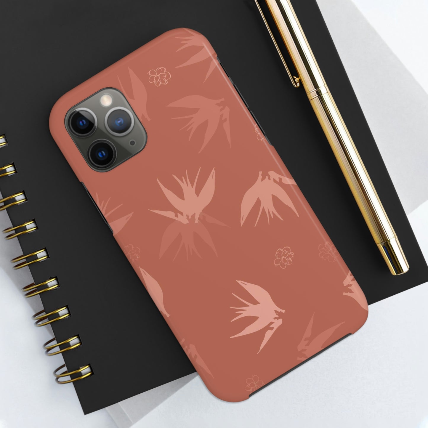 Tropical Flower Tough Phone Cases