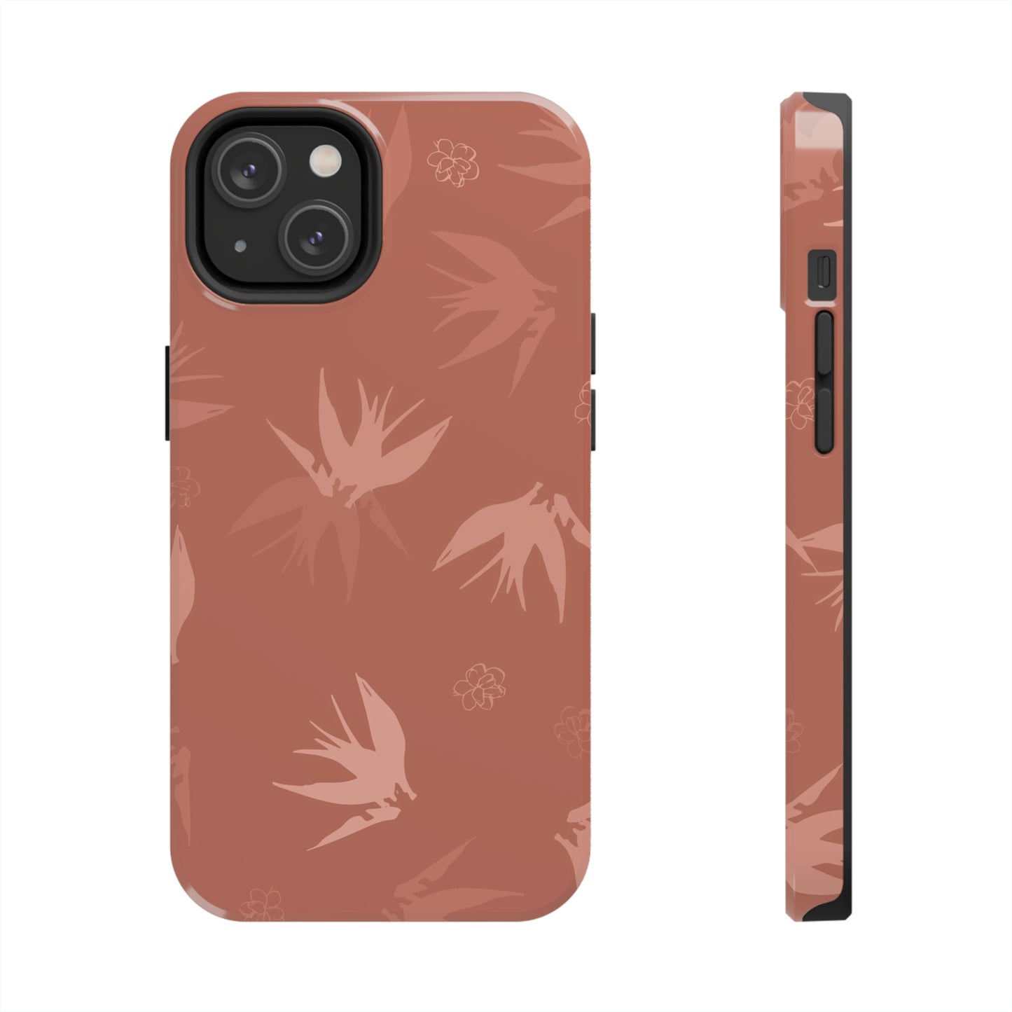 Tropical Flower Tough Phone Cases