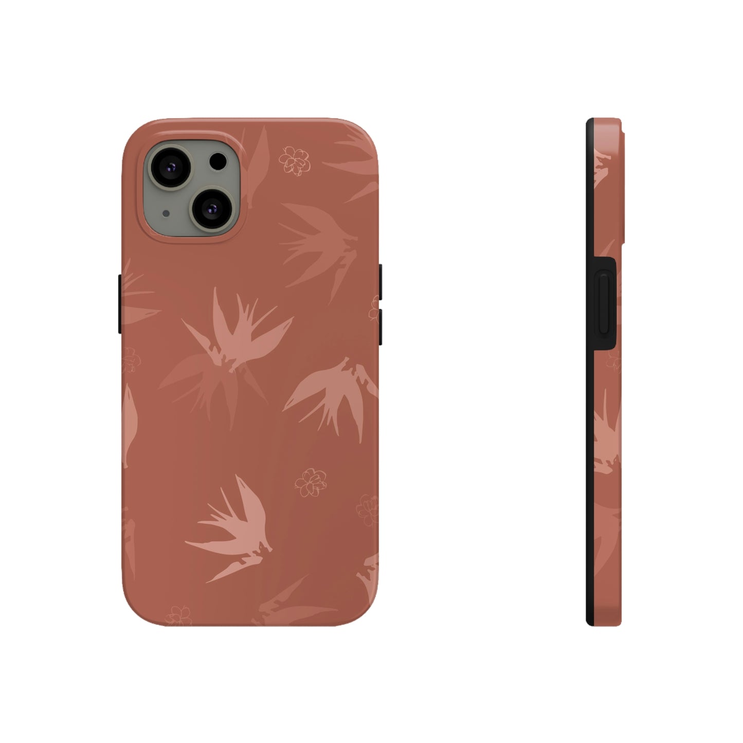 Tropical Flower Tough Phone Cases