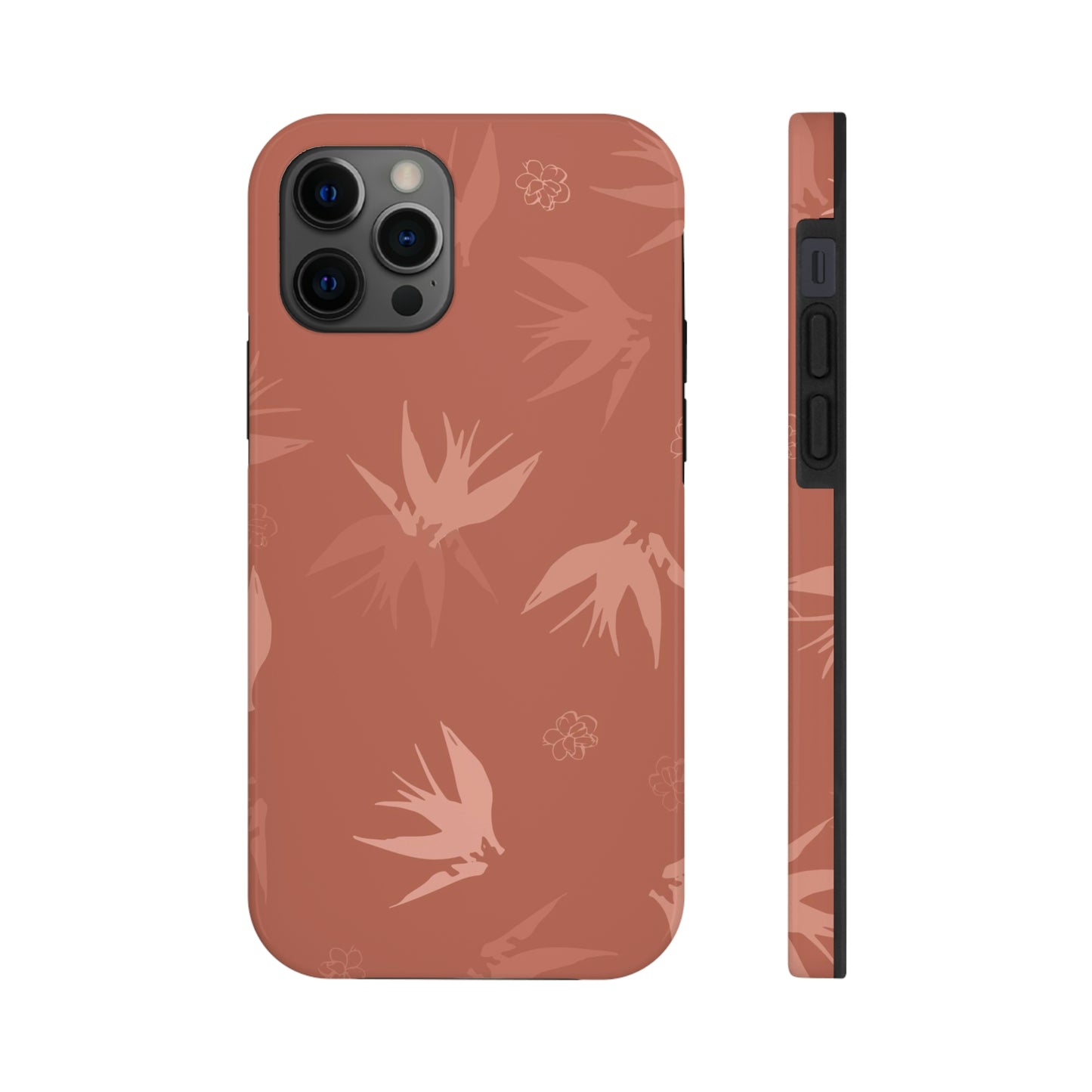 Tropical Flower Tough Phone Cases