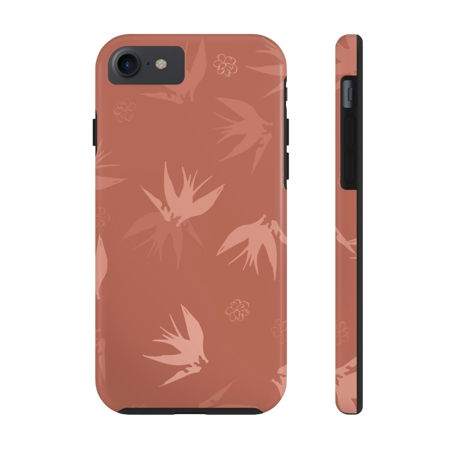 Tropical Flower Tough Phone Cases