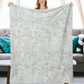 Ultra-Soft Ginger Flannel Blanket 30in. x 40in.