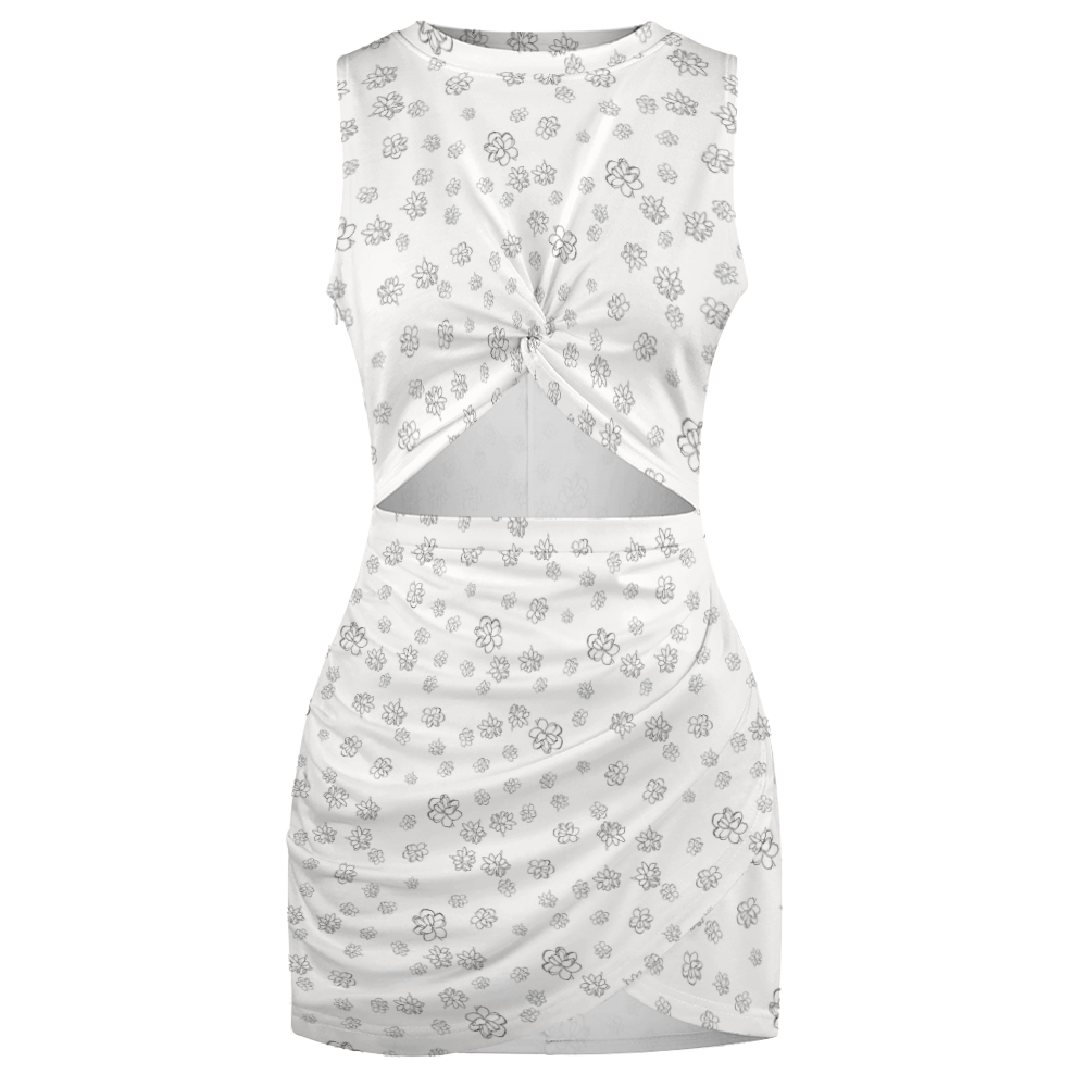 Pikake Cross-Fit Dress